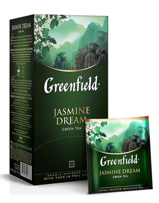 Greenfield Jasmine Dream 2gx25pss green tea 